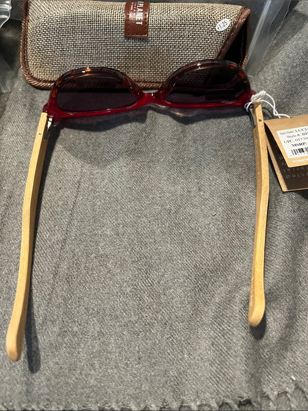 FOR @jblive Two pair Blue Planet Lucia Sun Readers +1.25-NWT - Picture 4 of 8